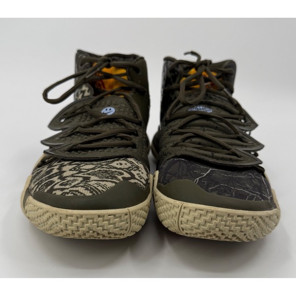 Nike Basketball Shoes CQ9323-300 Olive Red‎ Mens Sneakers